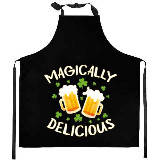Magically Delicious Beer Drinking Irish Team St Kitchen Aprons