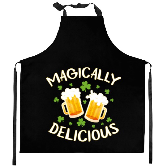 Magically Delicious Beer Drinking Irish Team St Kitchen Aprons