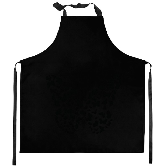 Butterfly Butterflies Insect Silhouette Kitchen Aprons
