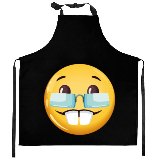 GOOFY AHH nerd goofy ahh meme Kitchen Aprons
