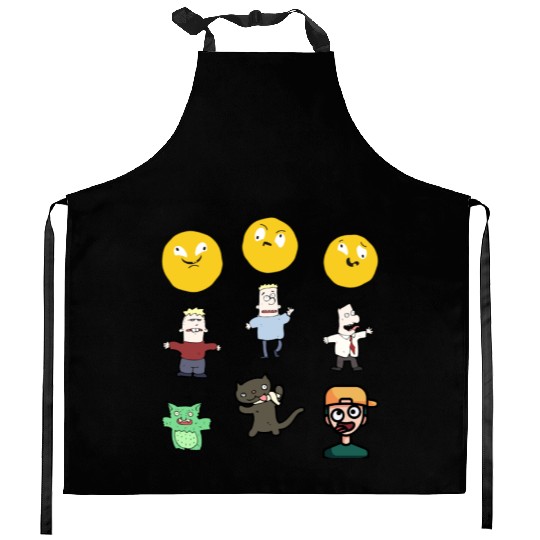 goofy ahh Kitchen Aprons