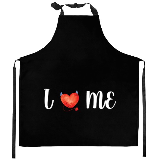 I Love Me Valentine s Day Kitchen Aprons