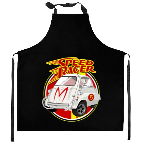 Speed Racer Car Kitchen Aprons