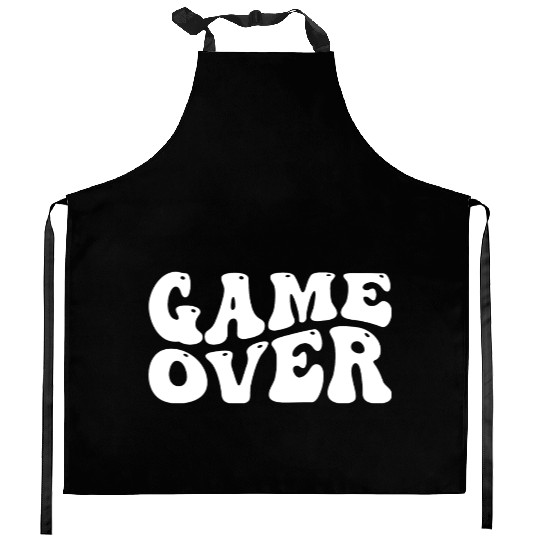 Game over Kitchen Aprons