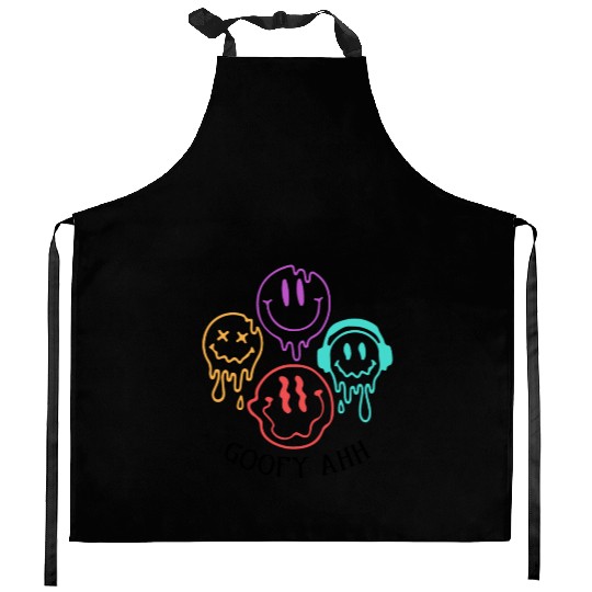 NERD goofy ahh Kitchen Aprons