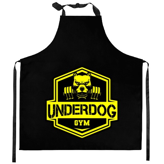Pitbull - Underdog GYM Kitchen Aprons