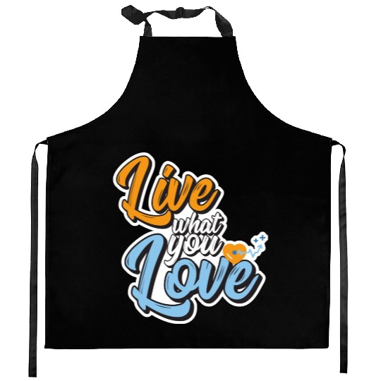 Hopeful Hearts Embrace Kitchen Aprons