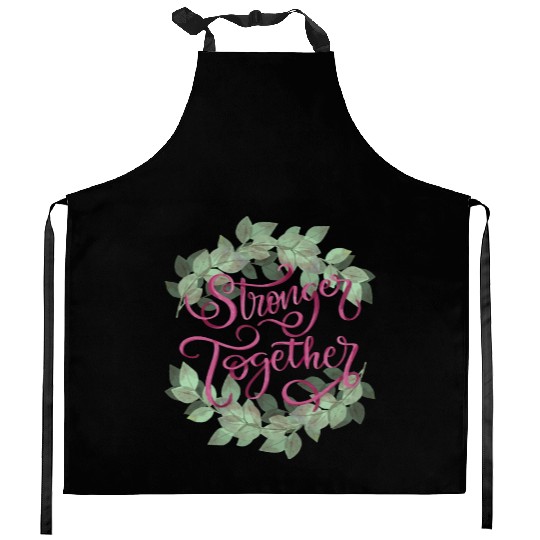 Hopeful Hearts Embrace Kitchen Aprons