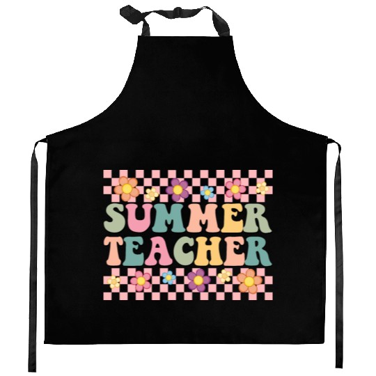 SUMMER TEACHER Kitchen Aprons
