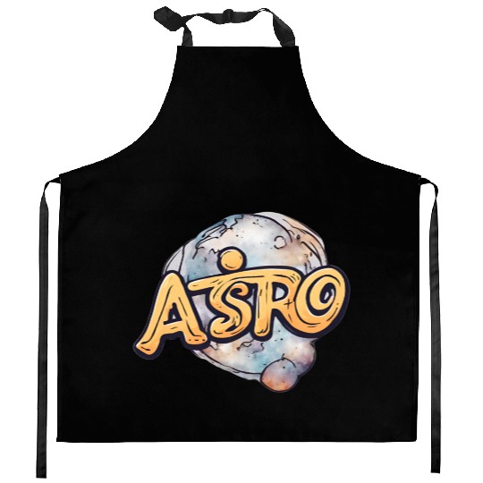 Astro rock Kitchen Aprons