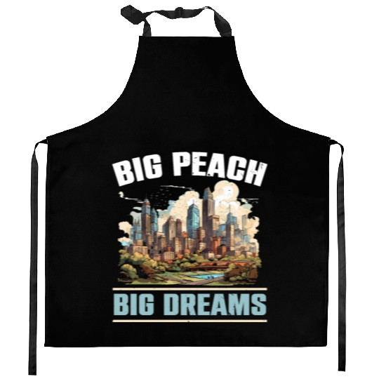 Atlanta City Georgia USA America United States Kitchen Aprons