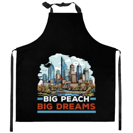 Atlanta City Georgia USA America United States Kitchen Aprons