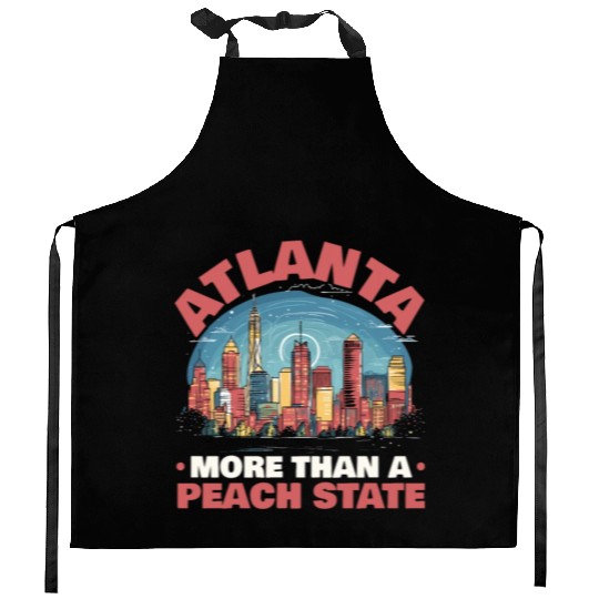 Atlanta City Georgia USA America United States Kitchen Aprons