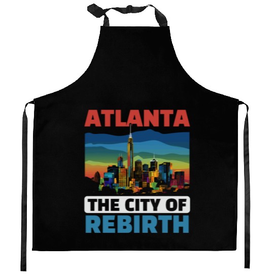 Atlanta City Georgia USA America United States Kitchen Aprons