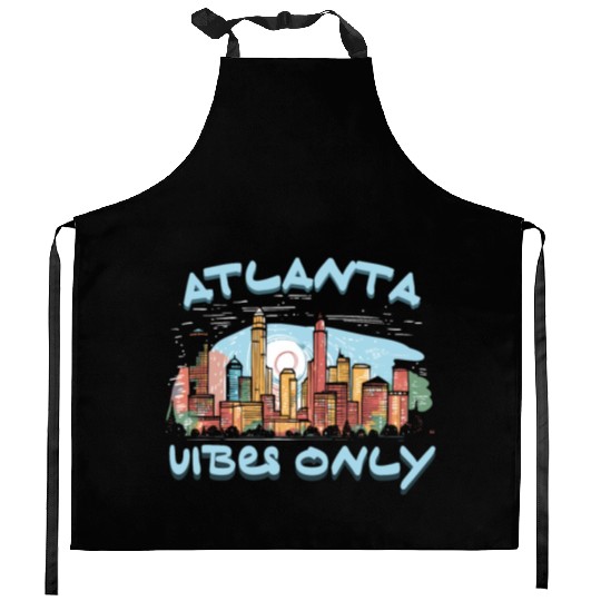 Atlanta City Georgia USA America United States Kitchen Aprons
