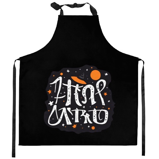 Astro Halloween Kitchen Aprons