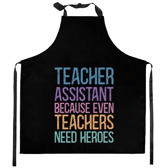 Teacher Assistant Kitchen Aprons