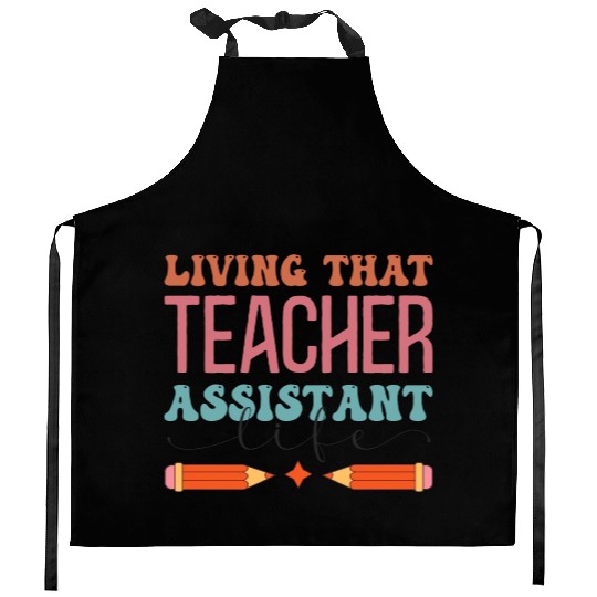 Teacher Assistant Kitchen Aprons
