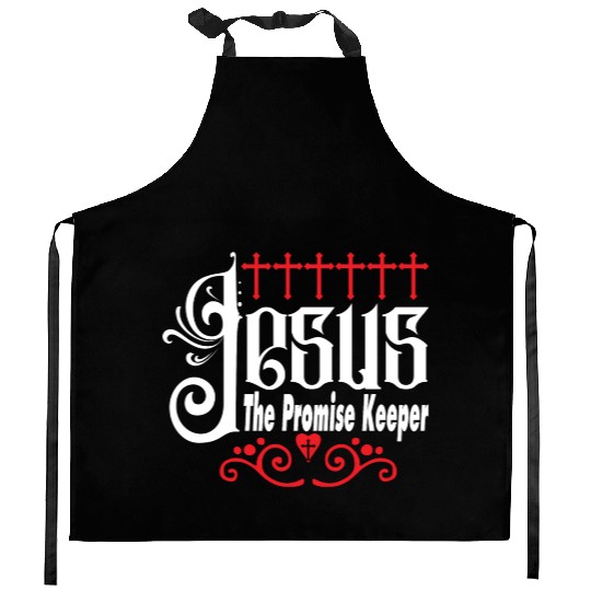 Jesus Promise Keeper Love Jesus Christian Kitchen Aprons