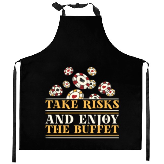 Poker Casino Poker Player Gambling Roulette Kitchen Aprons