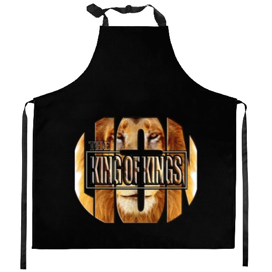 The lion of judah Kitchen Aprons