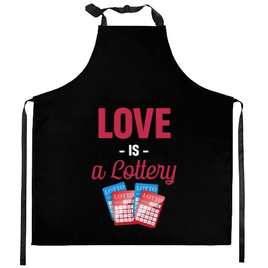 My Retirement Plan Funny Lottery Gambler Dealer Kitchen Aprons