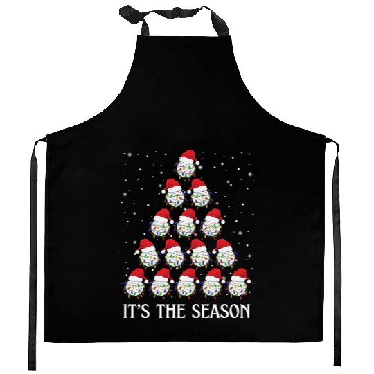 Golf Christmas Tree It's The Season Golf Lover Kitchen Aprons