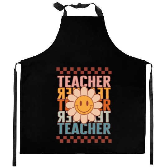 Elementary Teacher Kitchen Aprons, Teacher Teacher Teacher