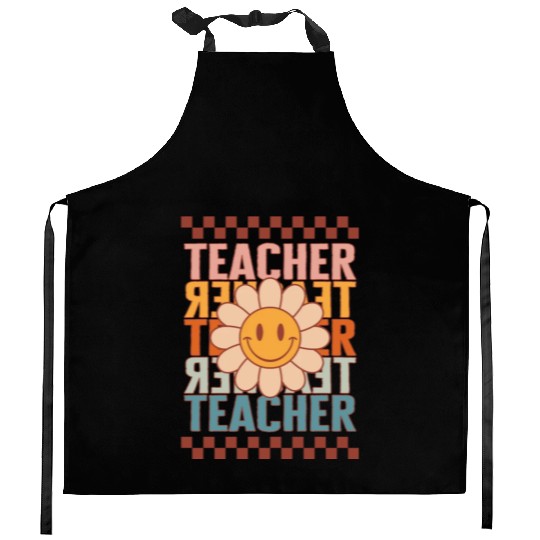 Elementary Teacher Kitchen Aprons, Teacher Teacher Teacher