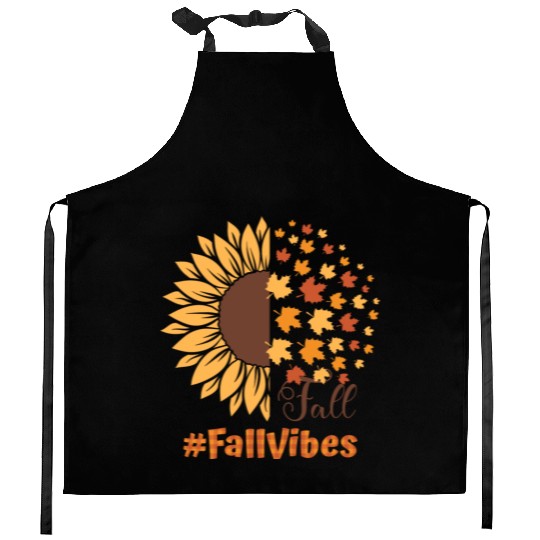 Fall Vibes Kitchen Aprons