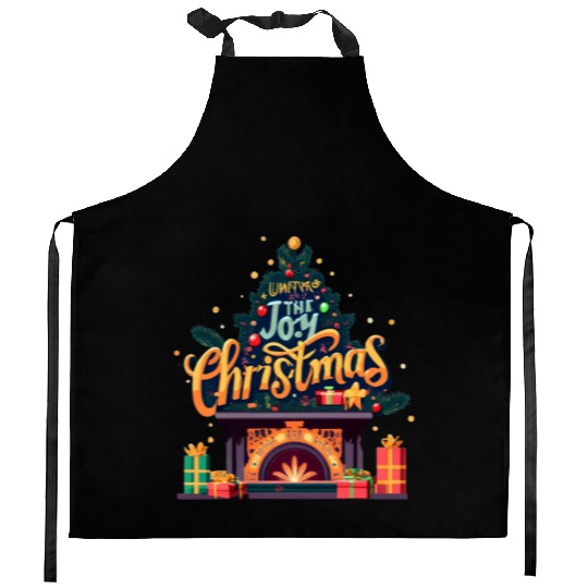 The Joy Christmas Kitchen Aprons