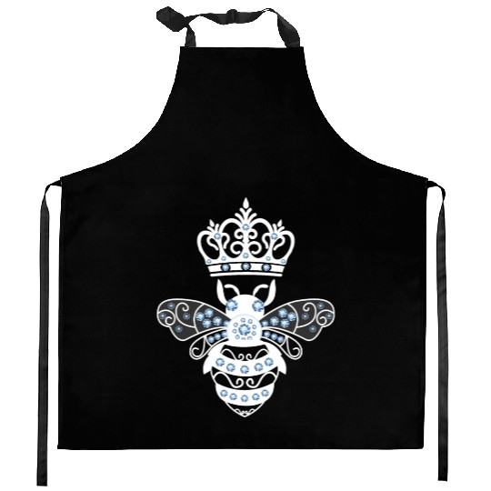Queen Bee Crown Women Hive Beekeeping Bee Women Kitchen Aprons