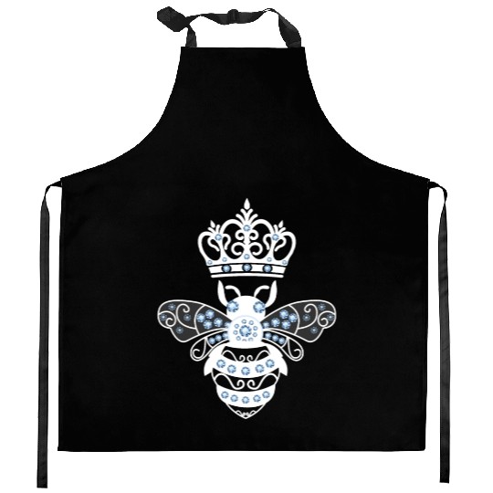 Queen Bee Crown Women Hive Beekeeping Bee Women Kitchen Aprons