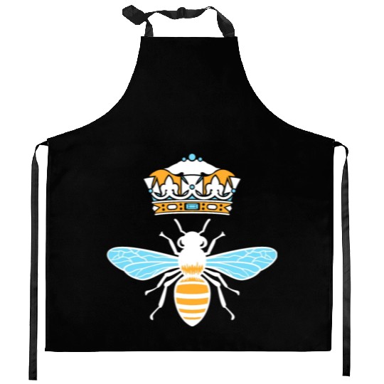 Queen Bee Crown Women Hive Beekeeping Bee Women Kitchen Aprons