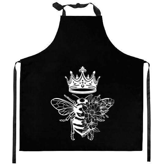 Queen Bee Crown Women Hive Beekeeping Bee Women Kitchen Aprons