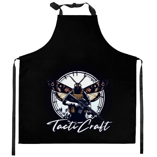 Mothman Operator Kitchen Aprons
