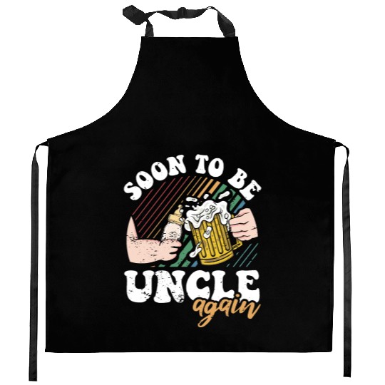 Soon To Be Uncle Thoughtful Baby Pregnancy Kitchen Aprons