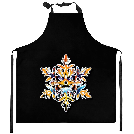 Snow flake kid Kitchen Aprons