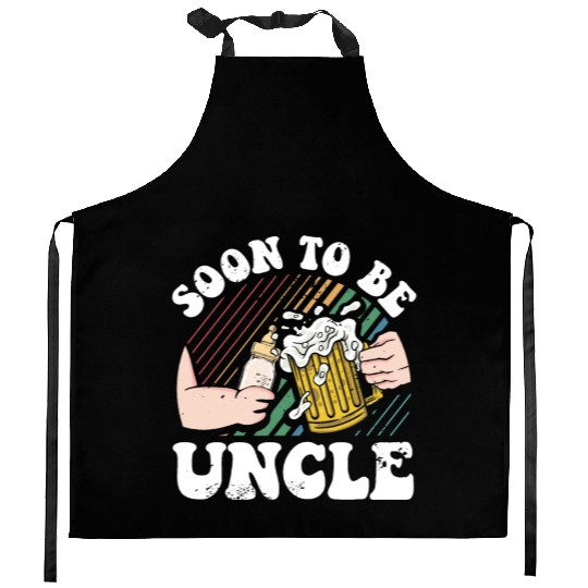 Soon To Be Uncle Thoughtful Baby Pregnancy Kitchen Aprons