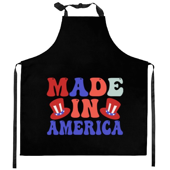 made in america Kitchen Aprons