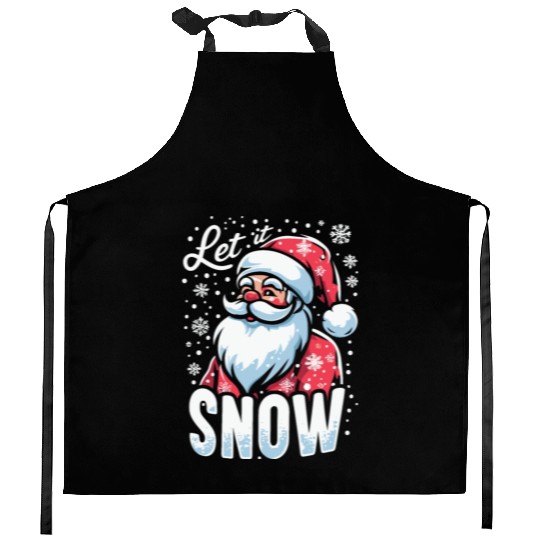 Let It Snow Kitchen Aprons