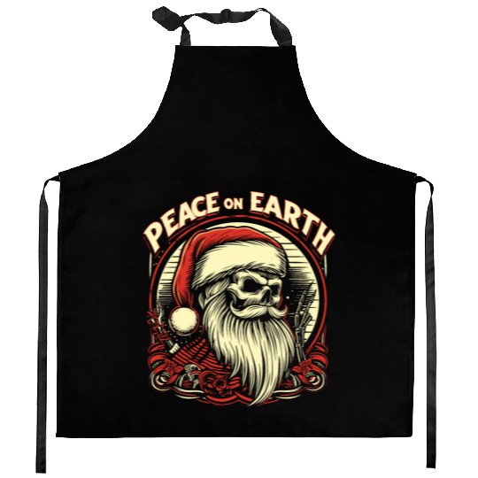 Peace on Earth Kitchen Aprons