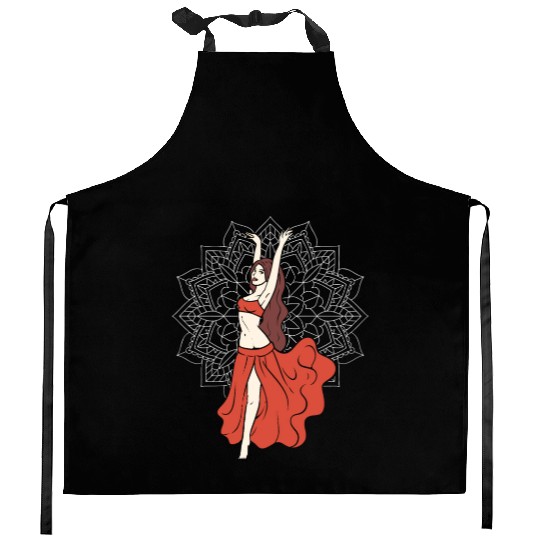 Belly Dance Lover Belly Dancer Instructor Kitchen Aprons