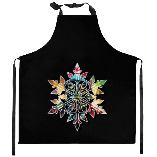 Zombie snow Kitchen Aprons