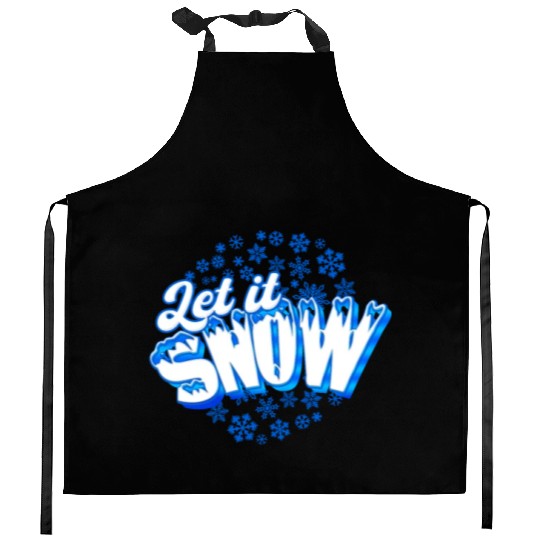 Let it Snow - Snow Kitchen Aprons