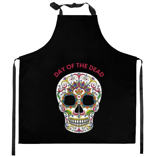 Day of the Dead Kitchen Aprons