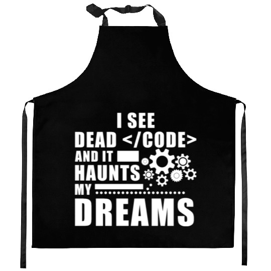 Programmer Saying Computer Science Programming Kitchen Aprons