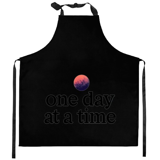 One Day At A Time Kitchen Aprons