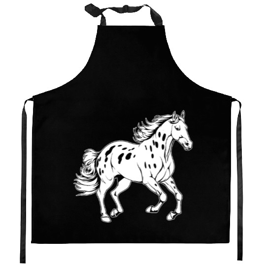 Horse Riding Kitchen Aprons