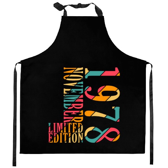 november 1978 Anniversary november 1978 november Kitchen Aprons